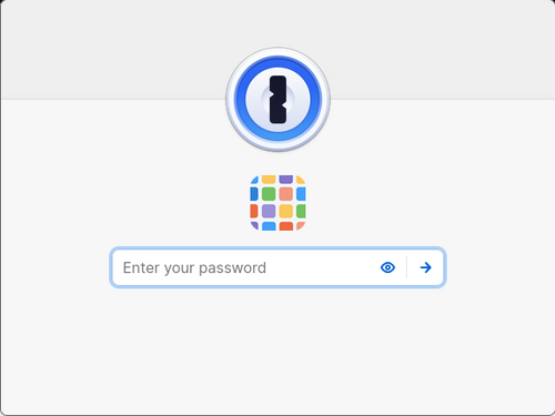 1Password screenshot 1