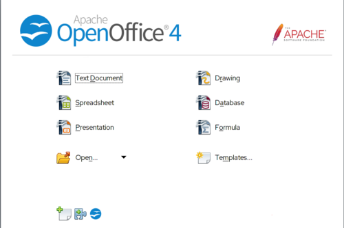 Apache OpenOffice screenshot 1