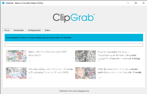 ClipGrab screenshot 1