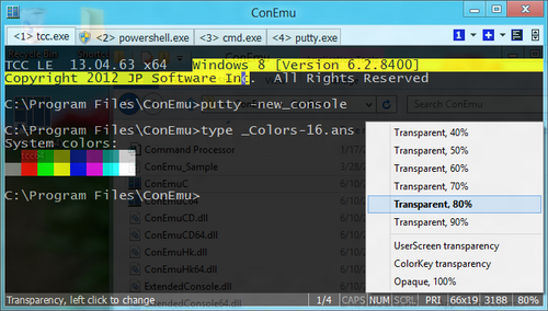 ConEmu screenshot 1