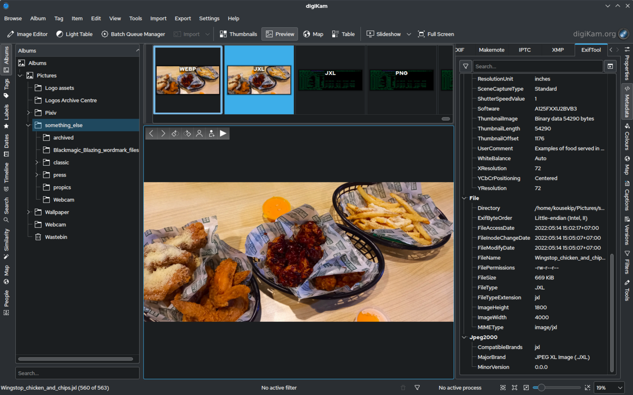 digiKam screenshot 1