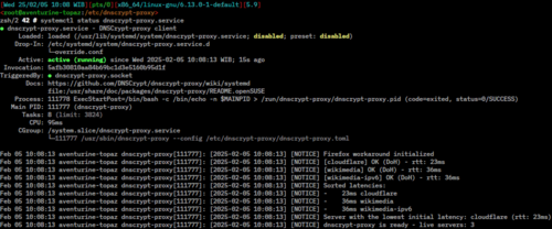DNSCrypt screenshot 1