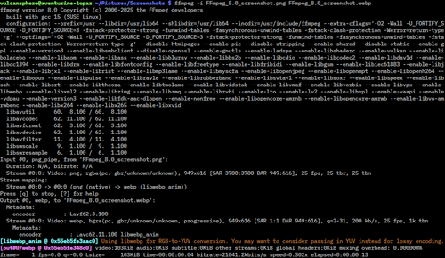 FFmpeg screenshot 1
