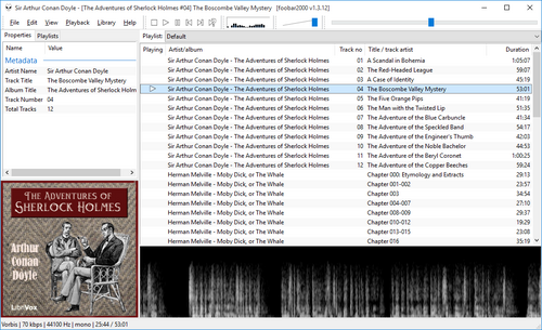 foobar2000 screenshot 1