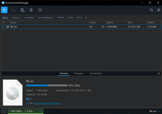Free Download Manager screenshot 1
