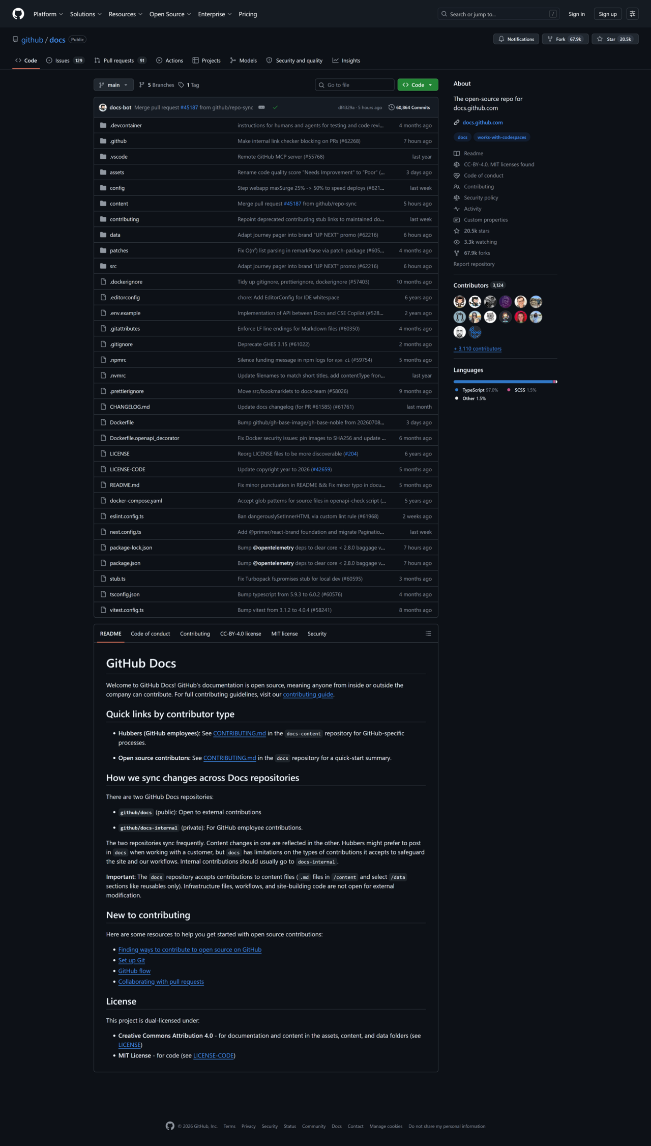 GitHub Desktop screenshot 1