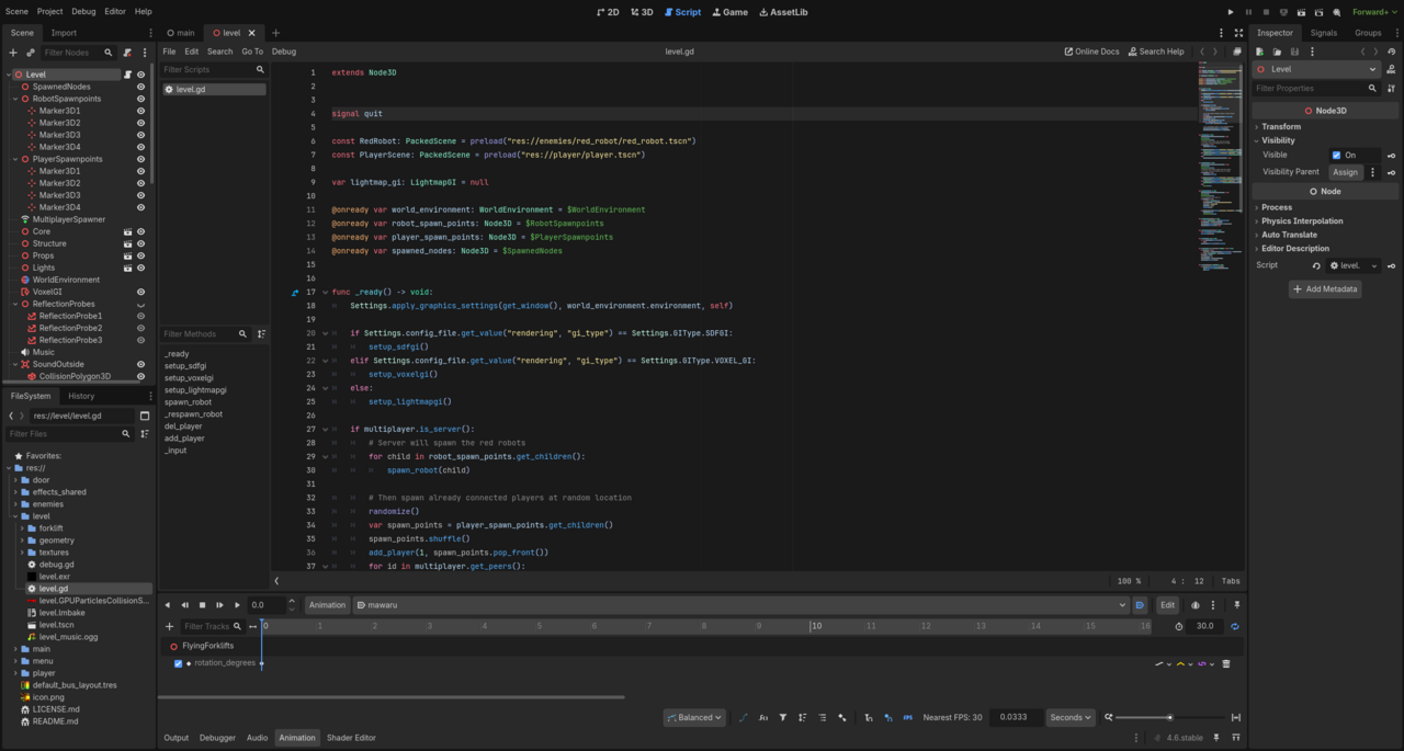 Godot Engine screenshot 2