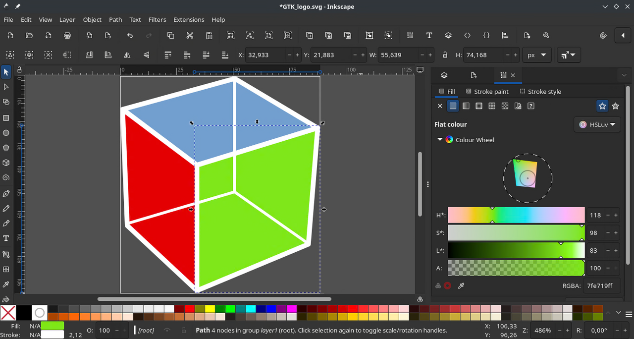 Inkscape screenshot 1