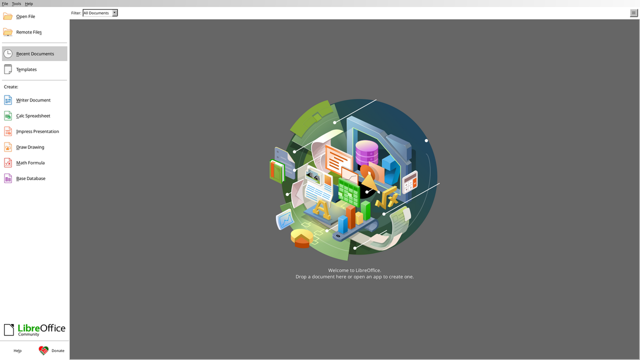 LibreOffice screenshot 1