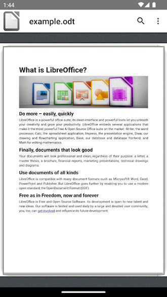 LibreOffice screenshot 3