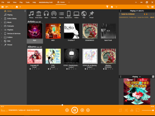 MediaMonkey screenshot 1