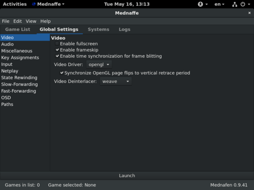 Mednafen screenshot 2