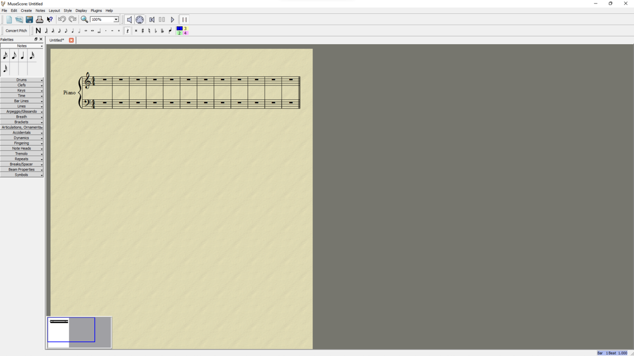 MuseScore screenshot 3
