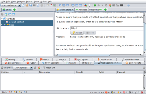 OWASP ZAP screenshot 1