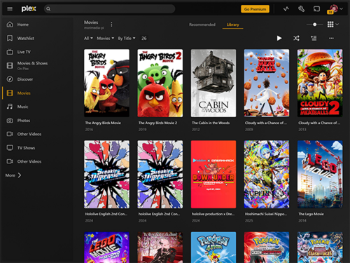 Plex screenshot 1