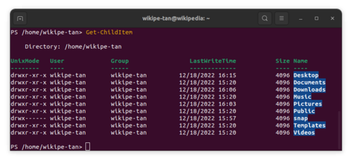 PowerShell screenshot 1