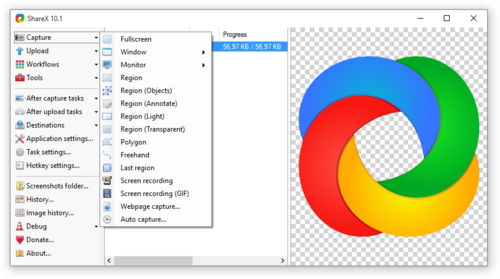 ShareX screenshot 1