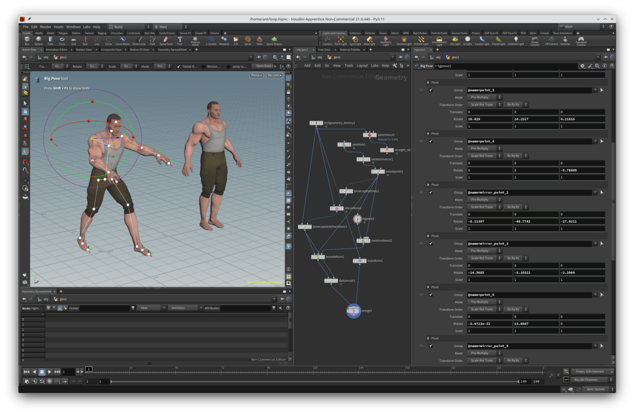 SideFX Houdini screenshot 1