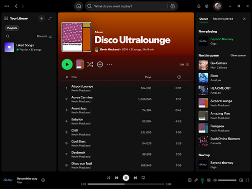 Spotify screenshot 3
