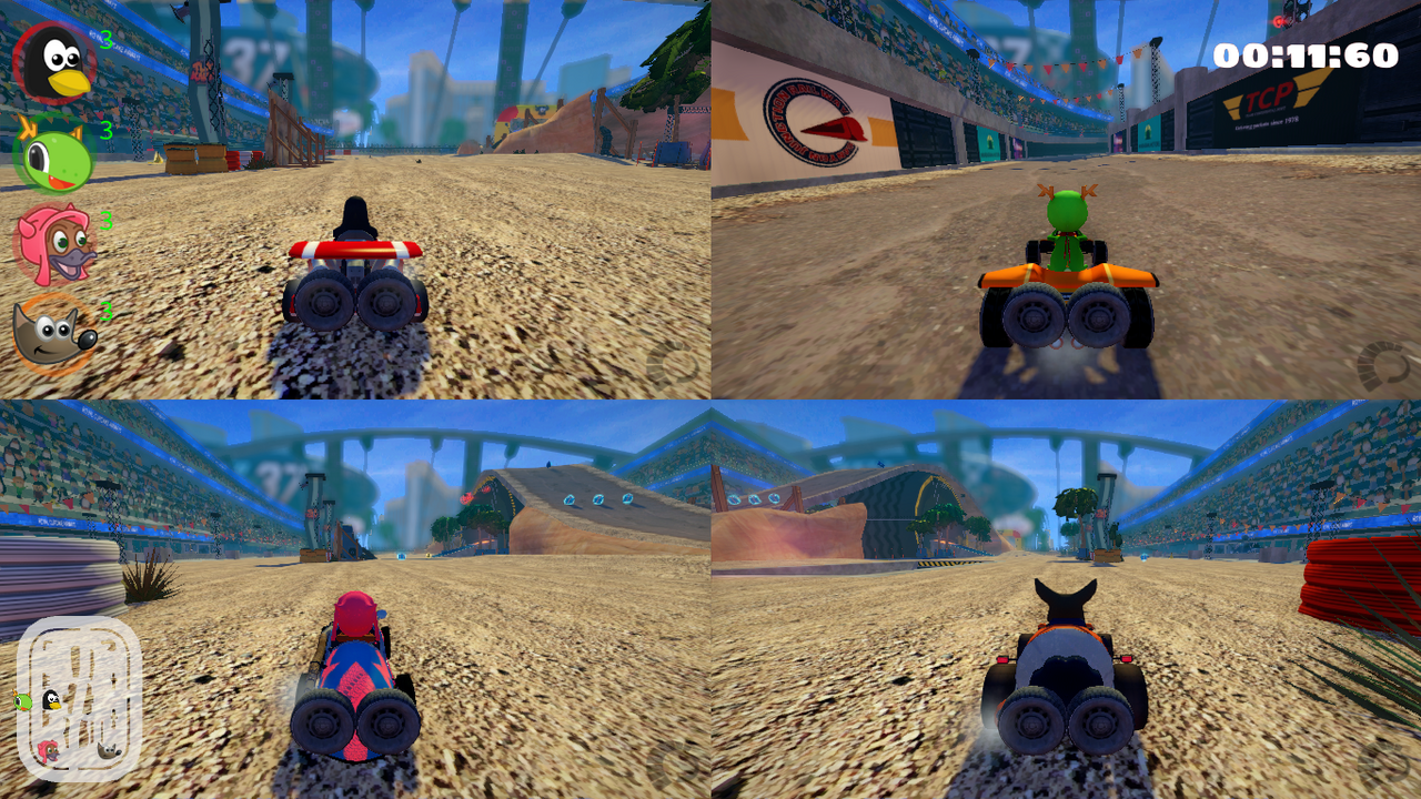 SuperTuxKart screenshot 2