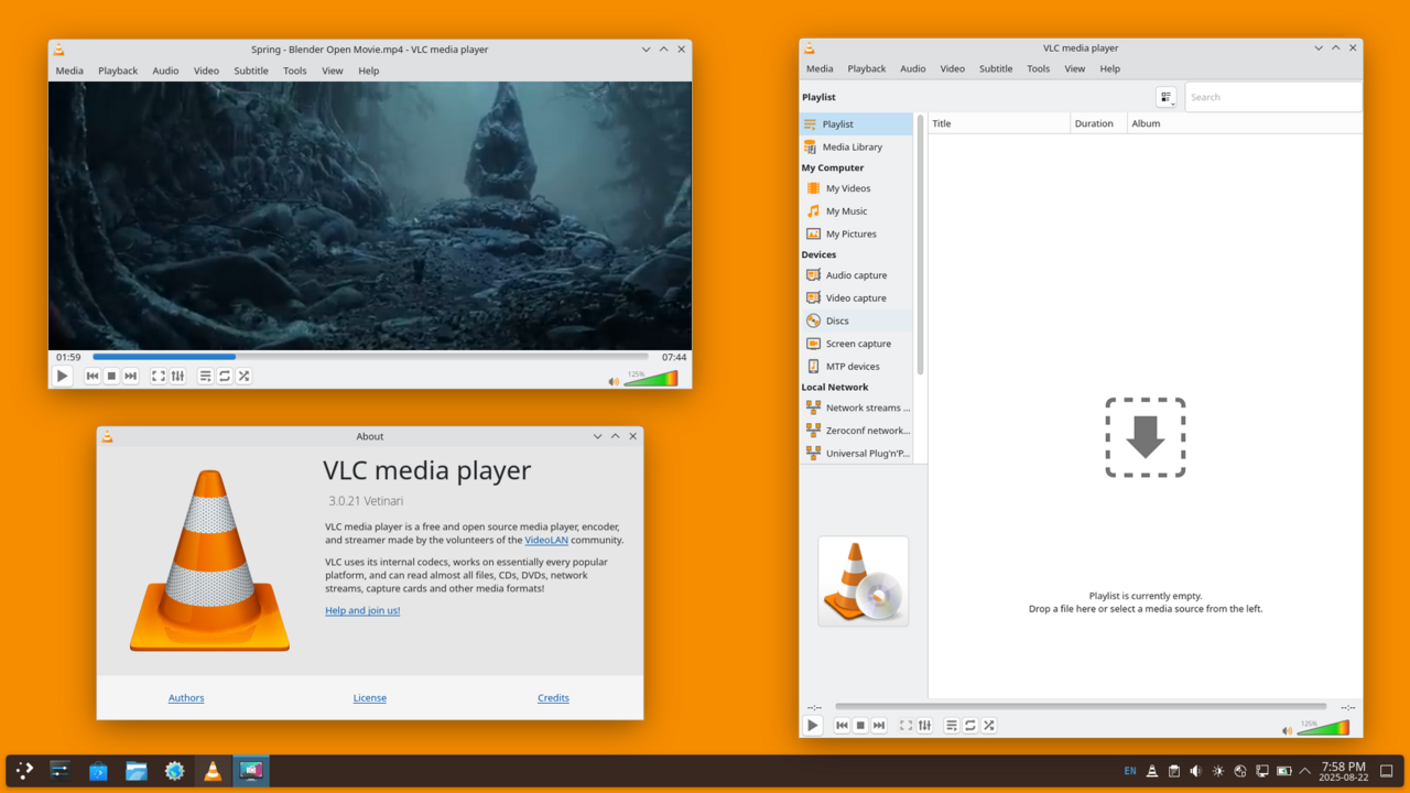 VLC Media Player screenshot 1