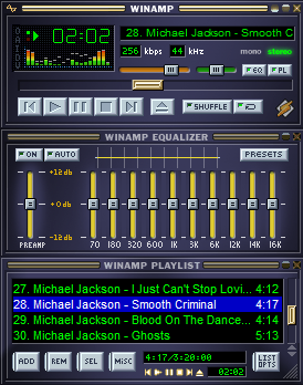Winamp screenshot 1