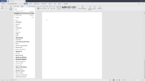 WPS Office screenshot 1