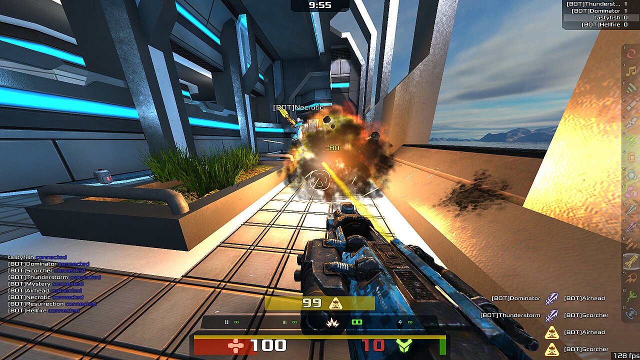 Xonotic screenshot 1